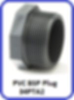PVC BSP Plug 34PTA2