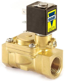 Servo Assist Normally Close L182 (L180)
Application:
Water, Air, Oil (subject to seals). 2 / 2 way Aggressive Chemicals Diaphragm valve, pilot operated, having full orifice Suitable to shut off liquid and gaseous fluids.
Specification:
Body : Brass (SS - see type 316).
Terminations : IP65 MPM (DIN Connector) Free MPM Supplied.
Voltage : 12v DC, 24v AC, 240v AC,110v AC.
Specification
Body : Brass (SS - see type 316).
Terminations : IP65 MPM (DIN Connector) Free MPM Supplied.
Voltage : 12v DC, 24v AC, 240v AC,110v AC. Spare Coil £29.00
Ends : BSP female threaded.
Seal : Nitrile Std ( FPM Special ).
Temperature: Std. Buna < 85 C. FPM < 125 C.
Pressure : Servo 0.3 min - 10.0 max Bars. (bars)
numatics, festo, norgren, joucomatic, asco, parker, smc, namur, alco, emerson, Burkert, airtac, sporlan, castel, amisco, alcon, gsr, rs, Farnell, watts, white Rodgers, amazon, aro, automatic switch company, aventics, bray, carrier, compare, Dayton, flp, freon, gf, insinkerator, Invensys, itt