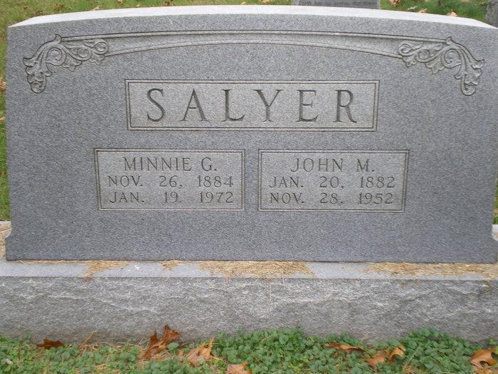 Salyer headstone
