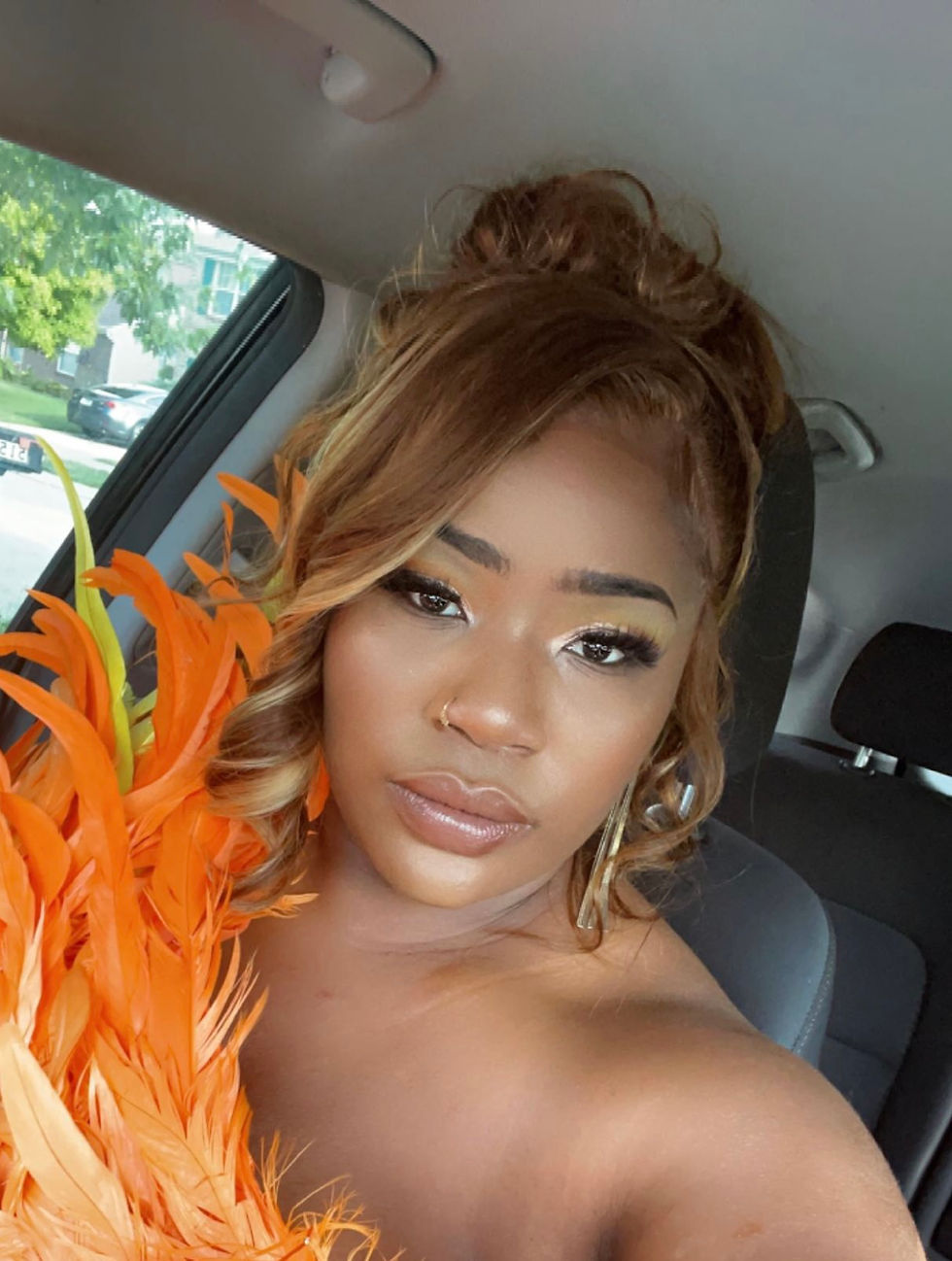 Thumbnail: 13*4 Transparent Lace Frontal (COLOR) Wigs