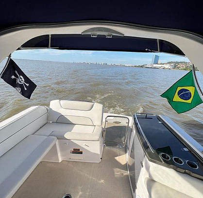 aluguel de barco em poa