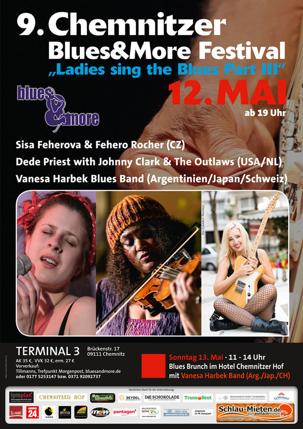 Vanesa Harbek in Chemnitzer Blues and More Festival