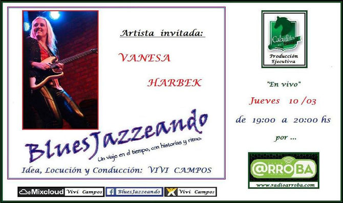Jueves 10 a las 19hs en Bluesjazzeando