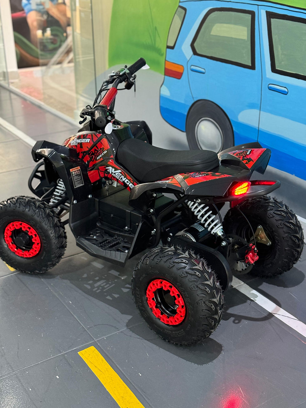 Miniatura: Quadriciclo elétrico 48V - 1000W