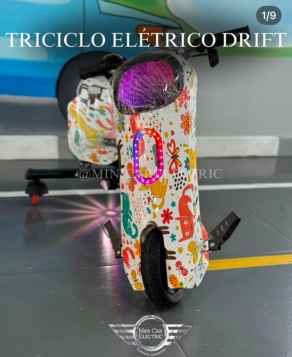 Miniatura: Triciclo Drift Eletrico