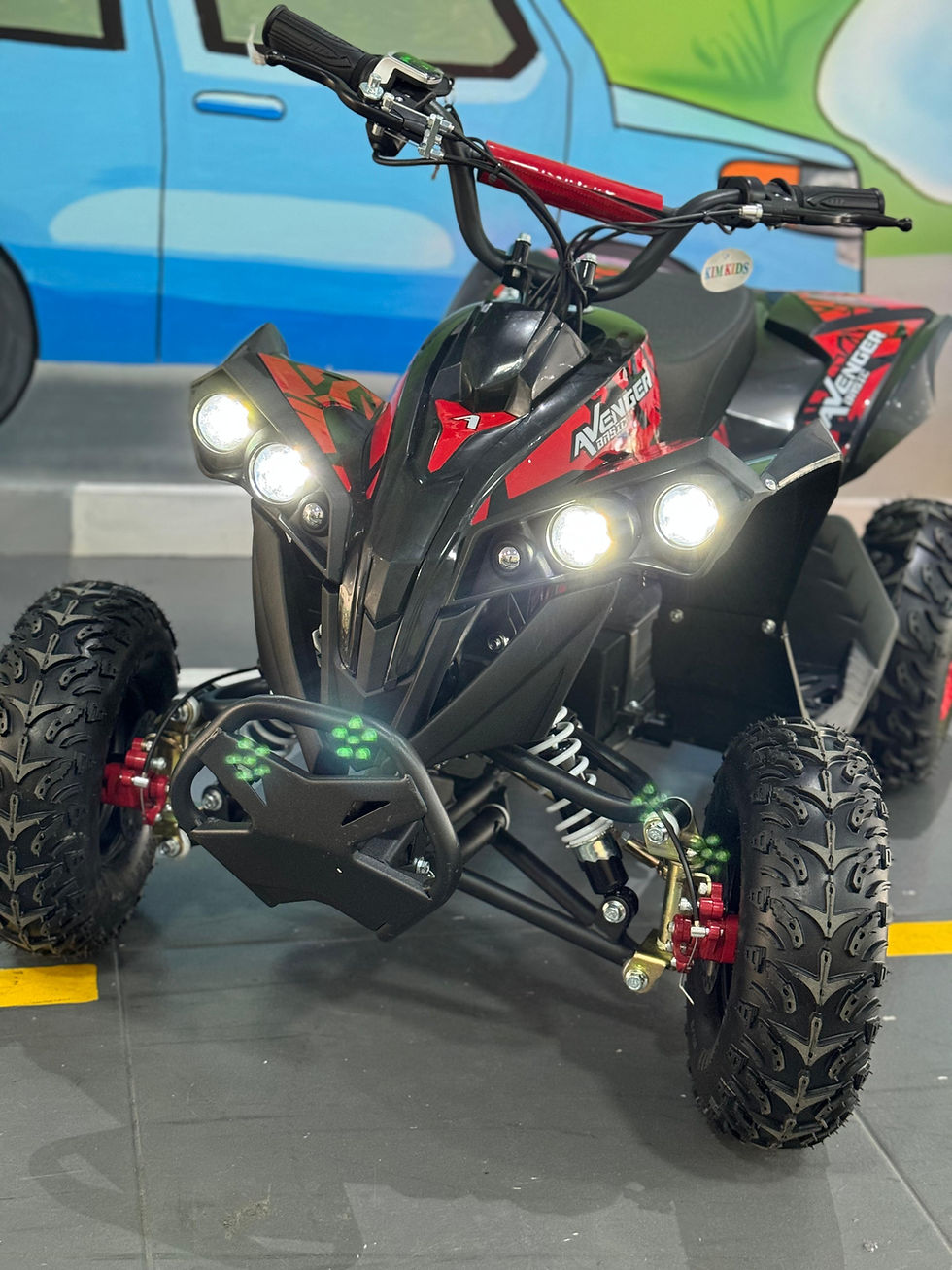 Miniatura: Quadriciclo elétrico 48V - 1000W