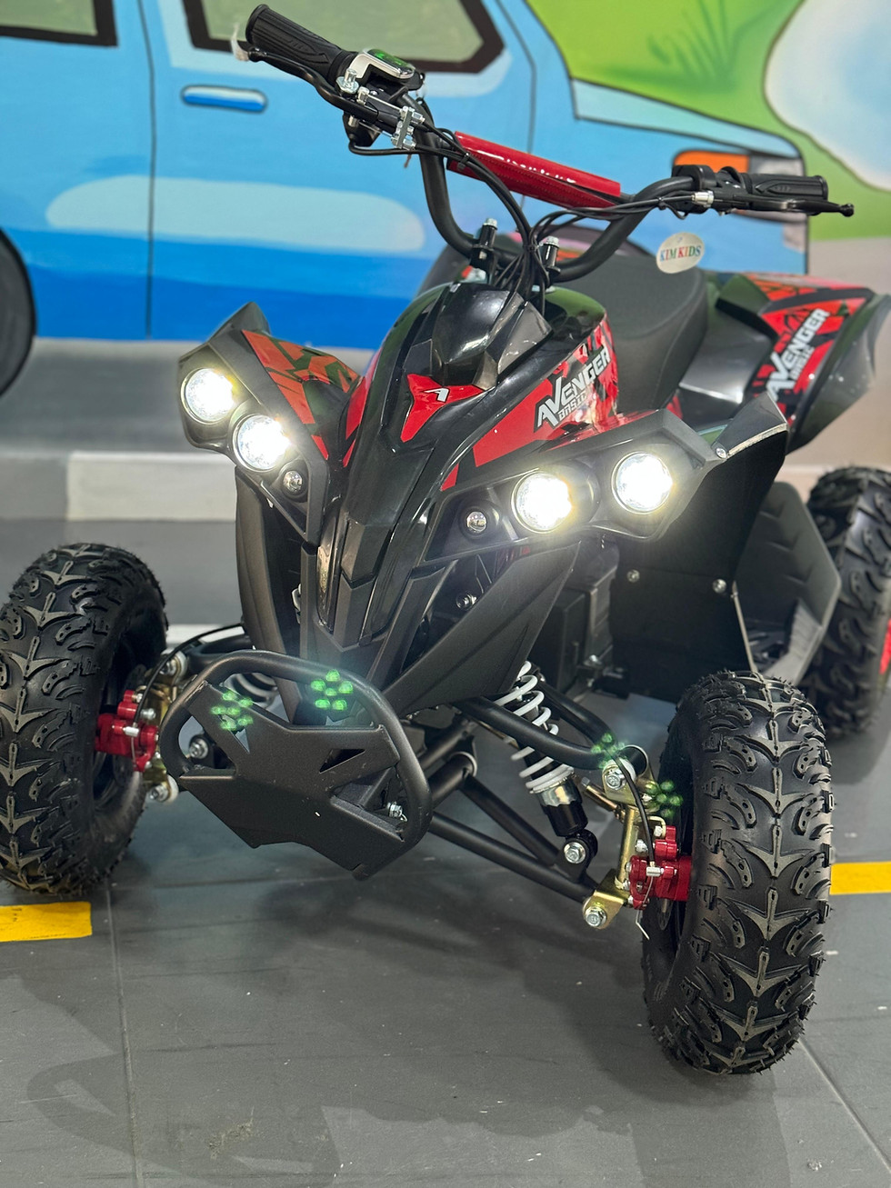 Miniatura: Quadriciclo elétrico 48V - 1000W