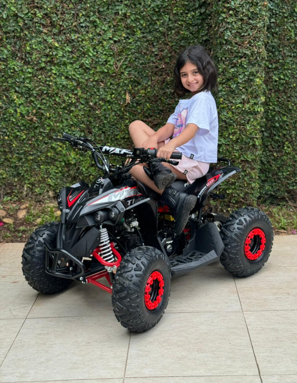 Quadriciclo a combustão de 90cc