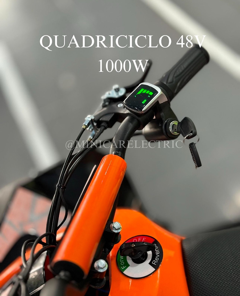 Miniatura: Quadriciclo elétrico 48V - 1000W