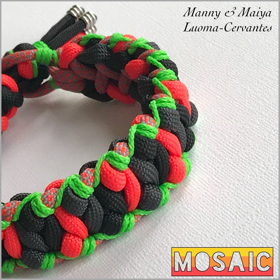 Mosaic Paracord Bracelet
