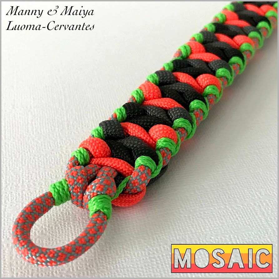 Thumbnail: Mosaic Paracord Bracelet