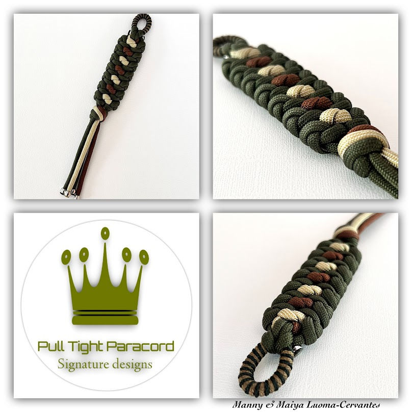Thumbnail: Stepping Stone Path Premium Paracord Key Fob/Zipper Pull