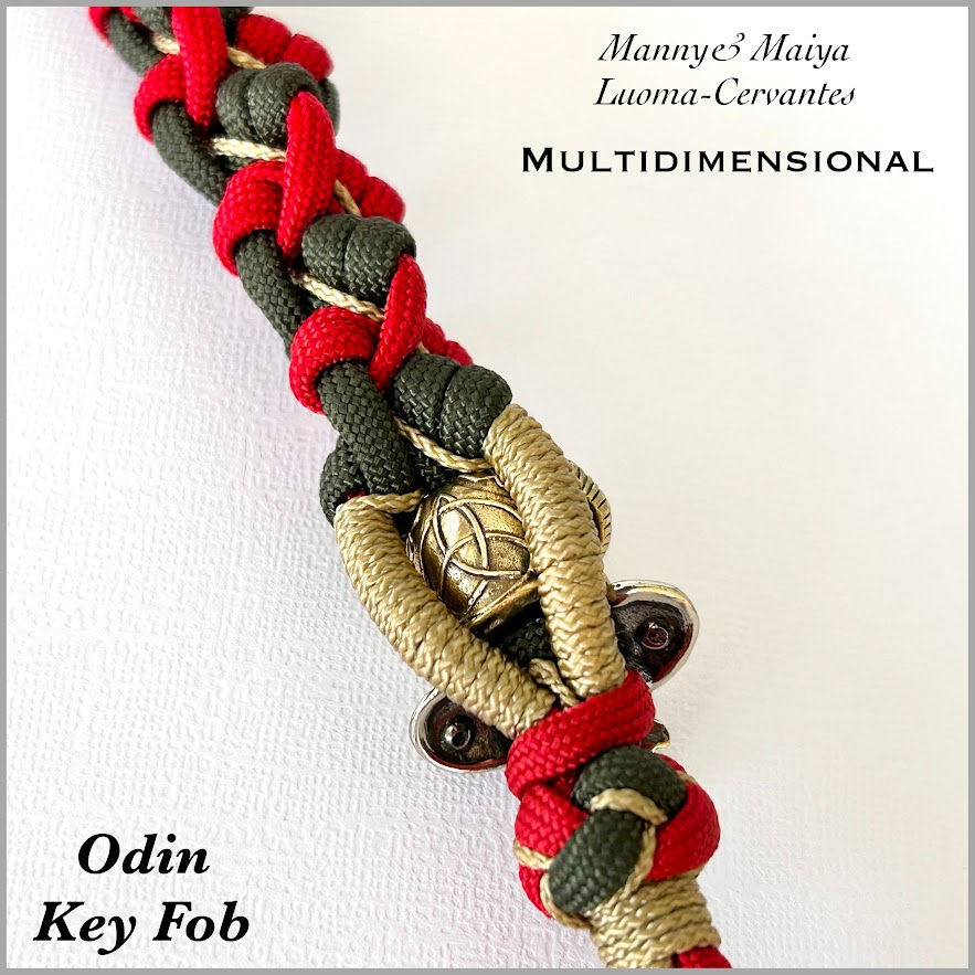Thumbnail: Multidimensional Odin Premium Paracord Key Fob/Zipper Pull