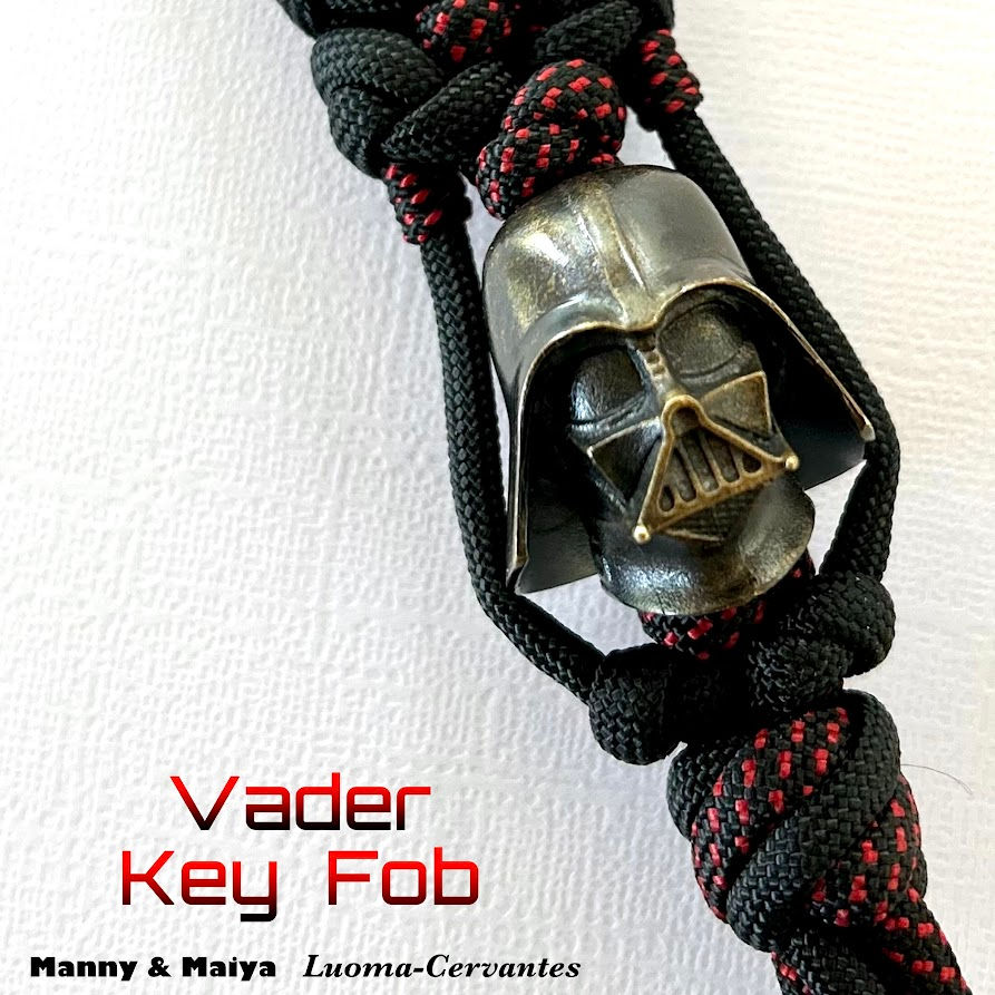 Thumbnail: Stepping Stone Path 'Vader' Premium Paracord Key Fob/Zipper Pull