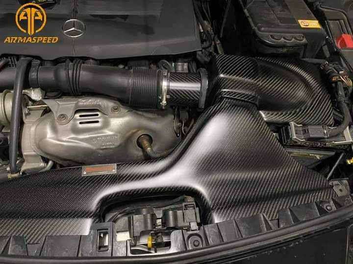 Thumbnail: ARMA SPEED Carbon Fiber Air Intake Kit for Mercedes-Benz W176 A250