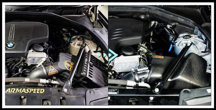 Thumbnail: ARMA SPEED full Carbon Fiber Air Intake Kit for BMW F10 N20