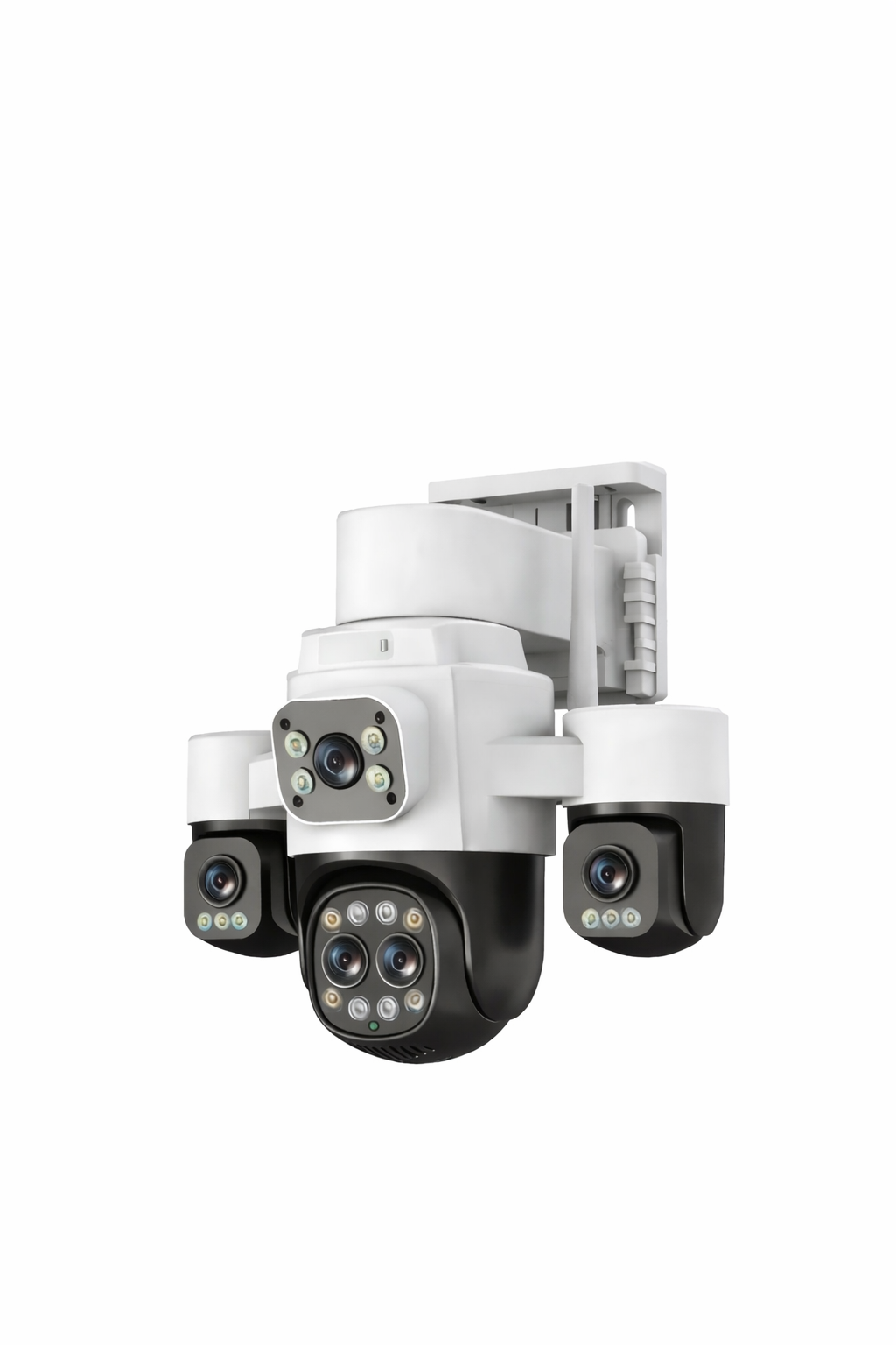 5 LENS 5 CAMERA WITH 3 PTZ  18X ZOOM