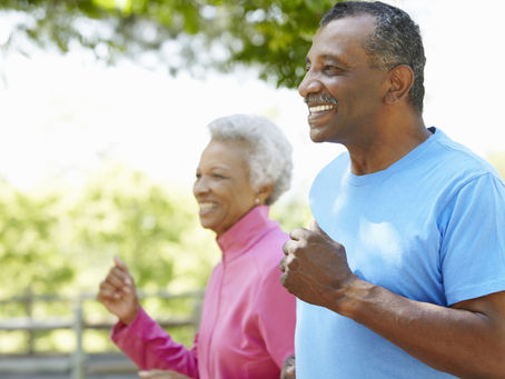 Exercise with someone for good brain health.