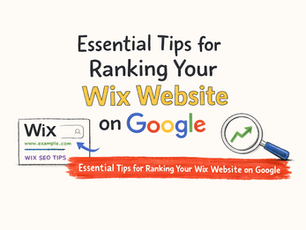 Essential Tips for Ranking Your Wix Website on Google
