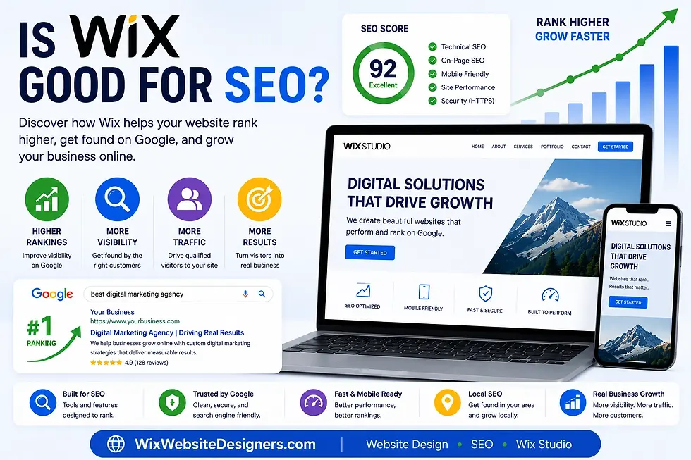 Is Wix Good for SEO?