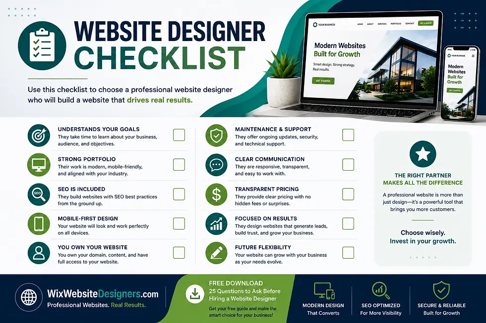 Website Design Checklist