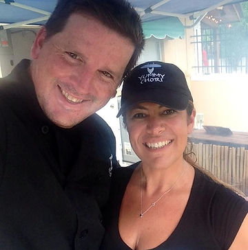 Yummy Chori and Chica Boom Events Owners Stacey and Jorge