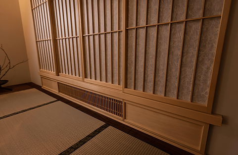 handmade japanese tea room tatami