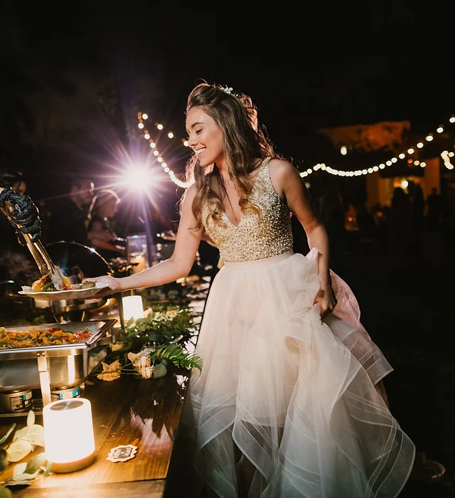 Rustic Wedding Steakhouse Catering Services