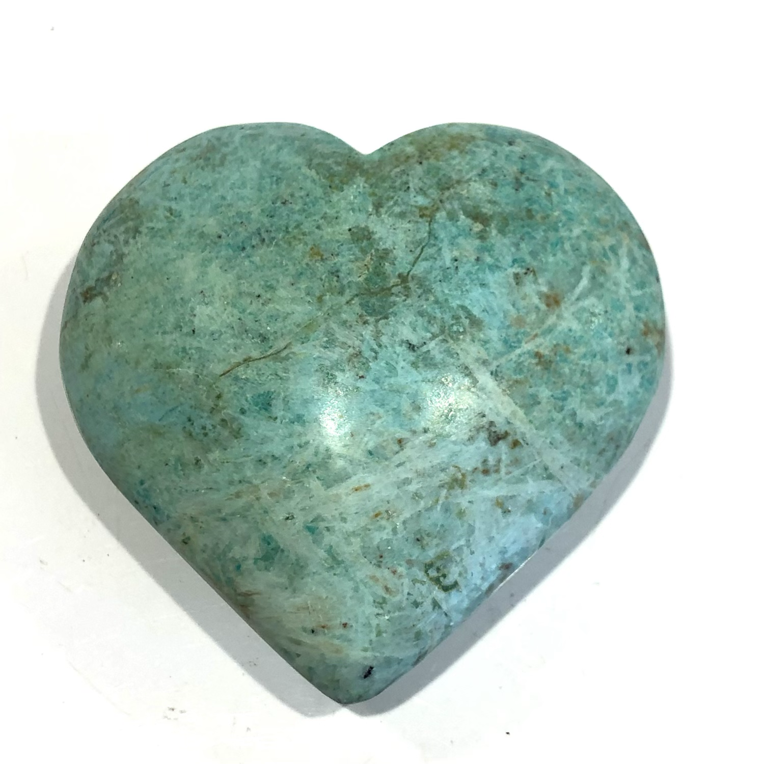 Chrysocolla Heart