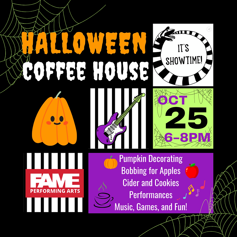 Fall 2024 Halloween Coffee House