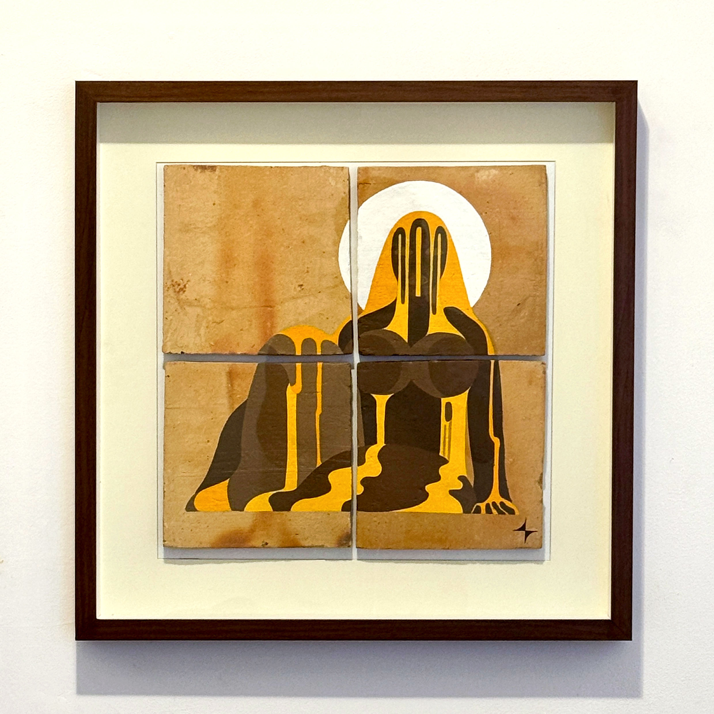 Quadro "Oxum na Cachoeira"
