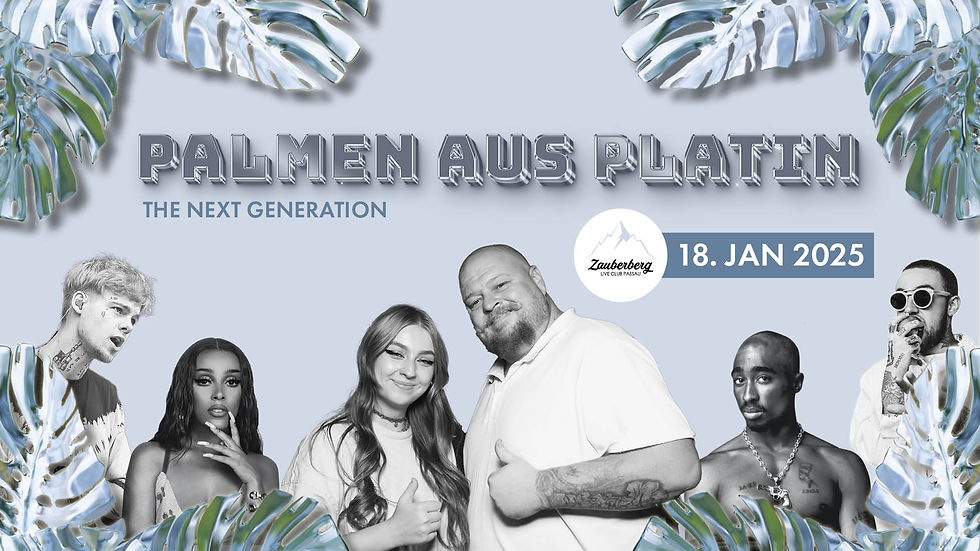Palmen aus Platin