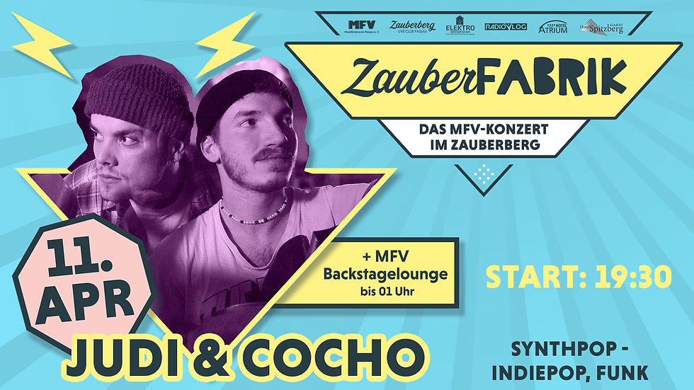 Judi&Cocho | ZauberFabrik | veranstaltet vom MFV