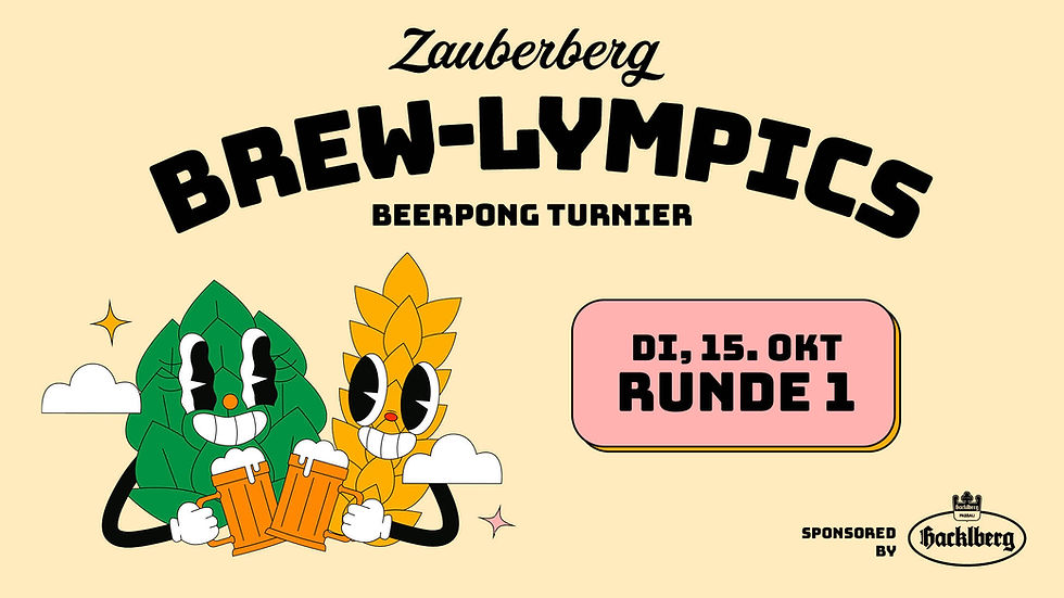Brew-Lympics Beerpong Turnier | Runde 1