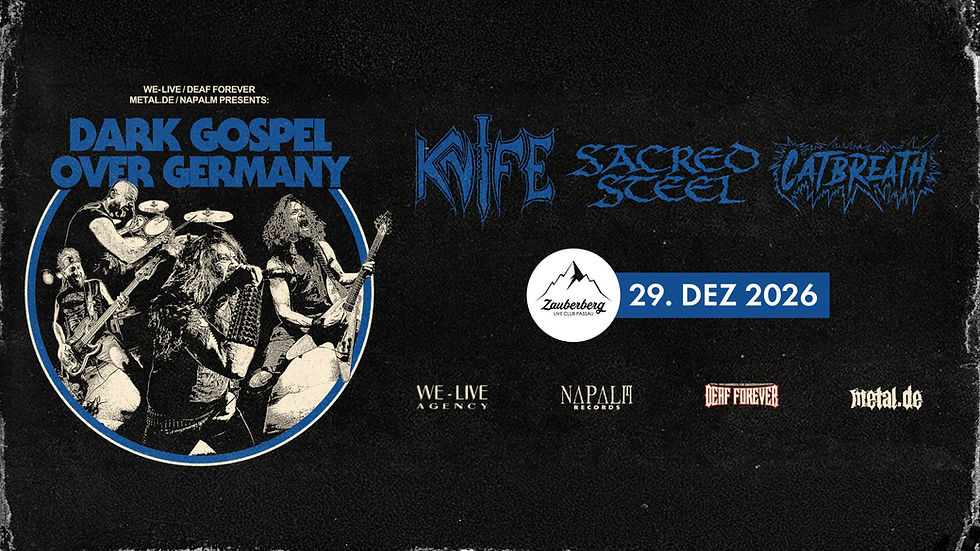 Knife, Sacred Steel & Catbreath