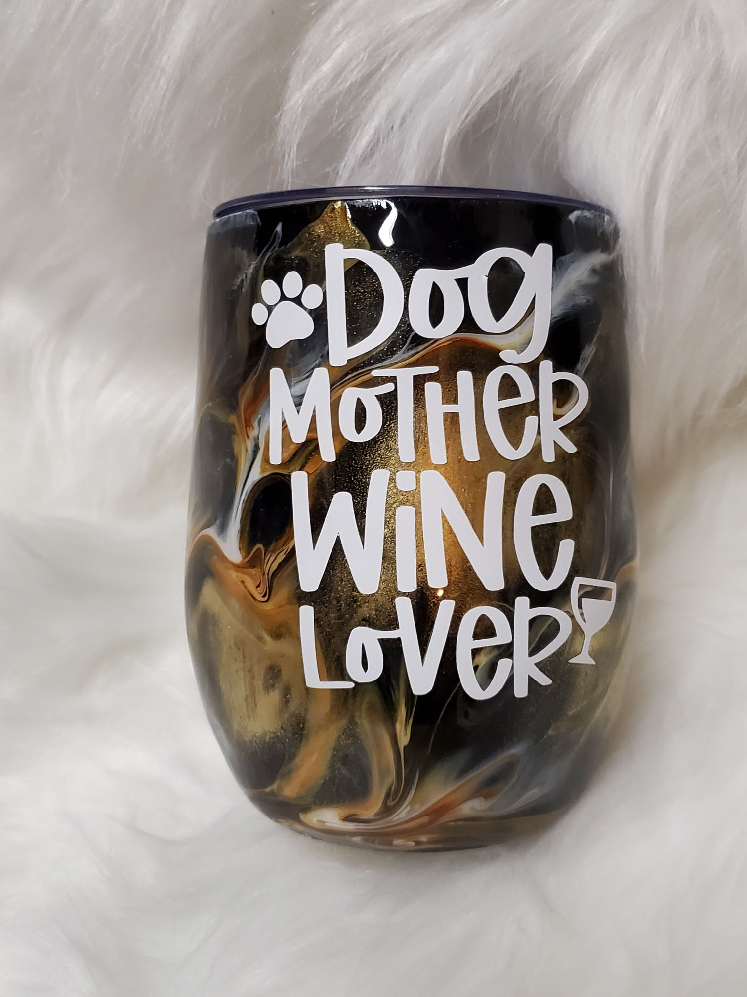 Dog Mother Wine Lover Wine Tumbler