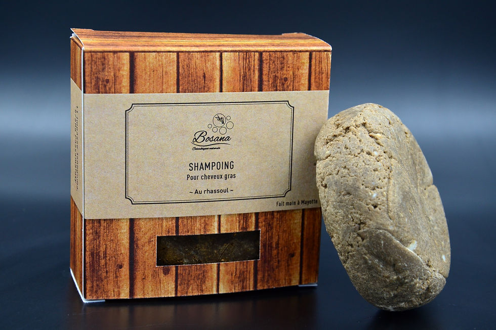 Miniature : Cheveux gras - shampoing au  rhassoul et argile blanche sans parfum 75g