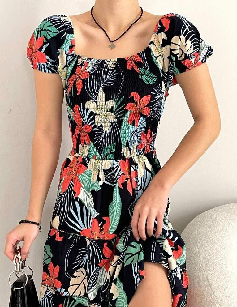 Thumbnail: Flower Short Dress