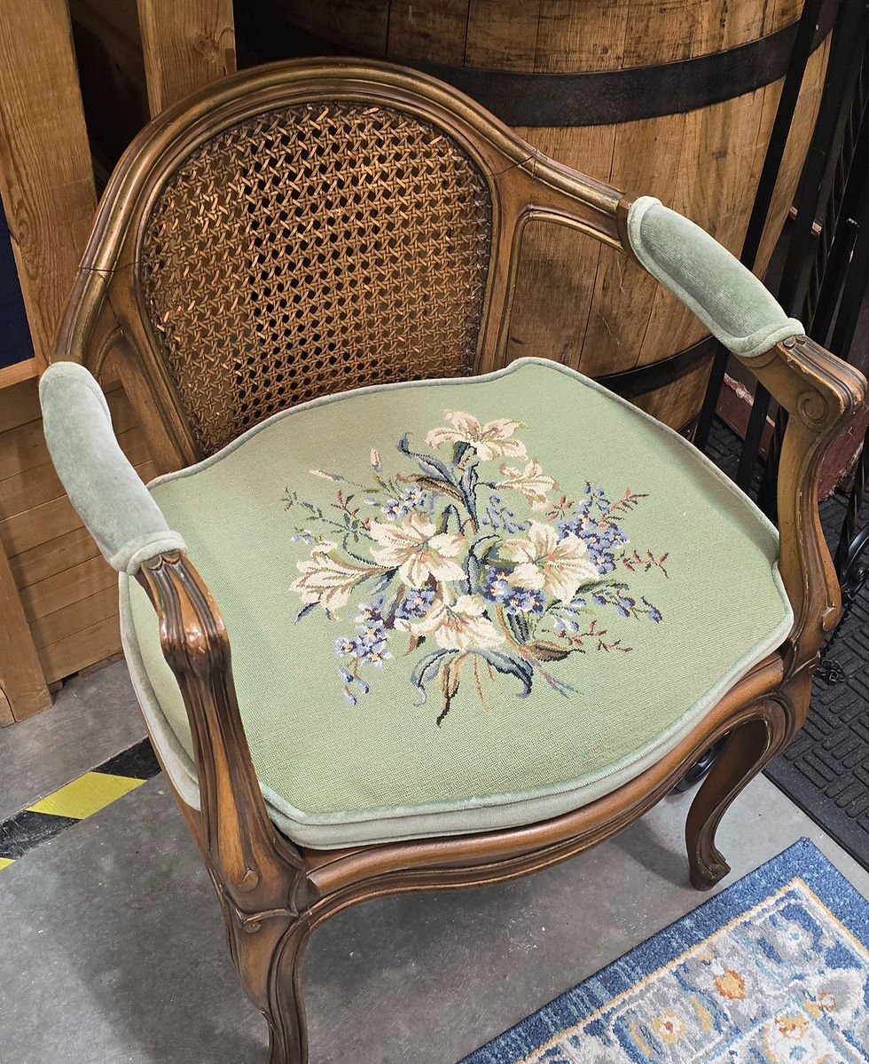 Green Velvet Embroidered