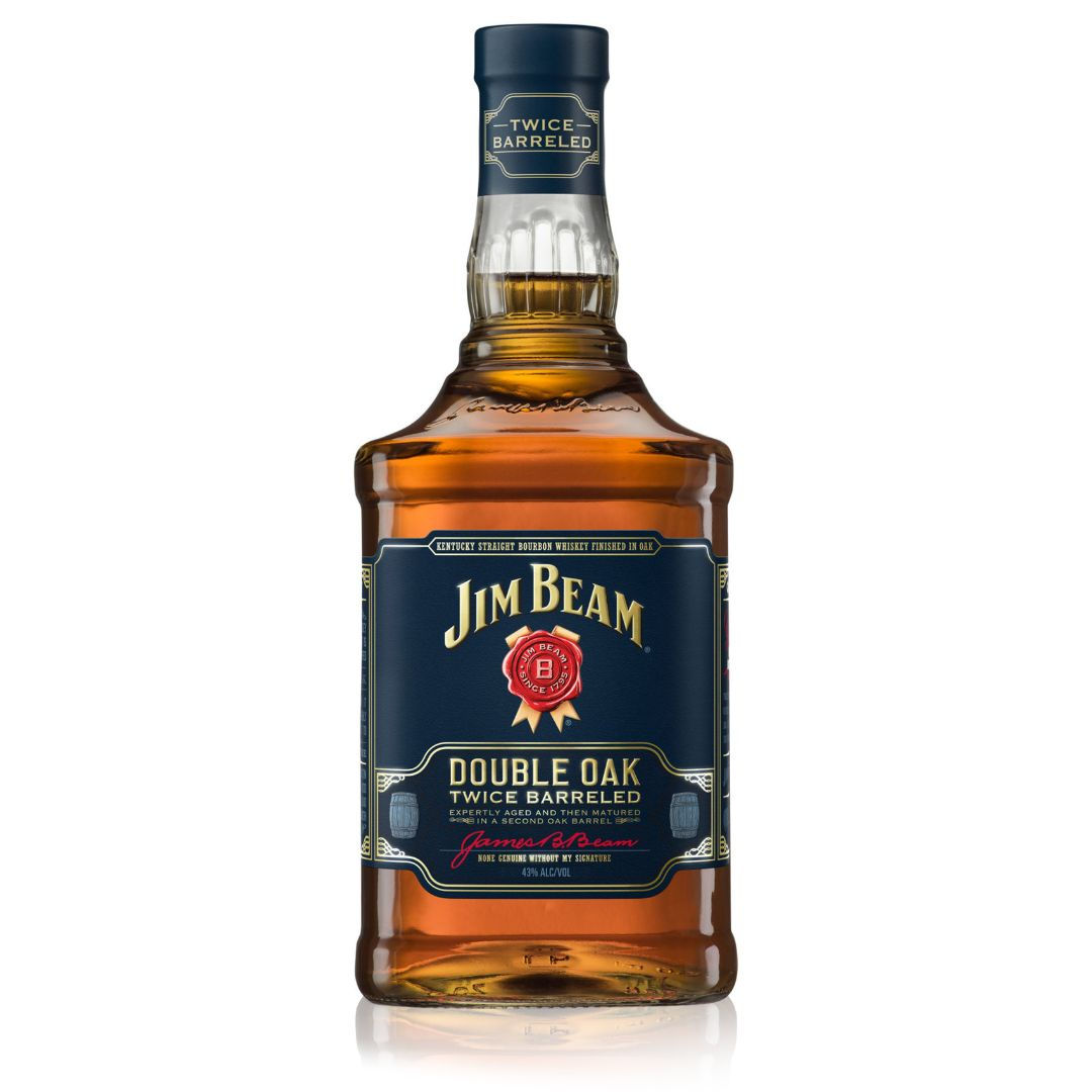 Jim Beam Double Oak Kentucky Straight Bourbon Whiskey 占邊雙桶熟成波本威士忌 700ml