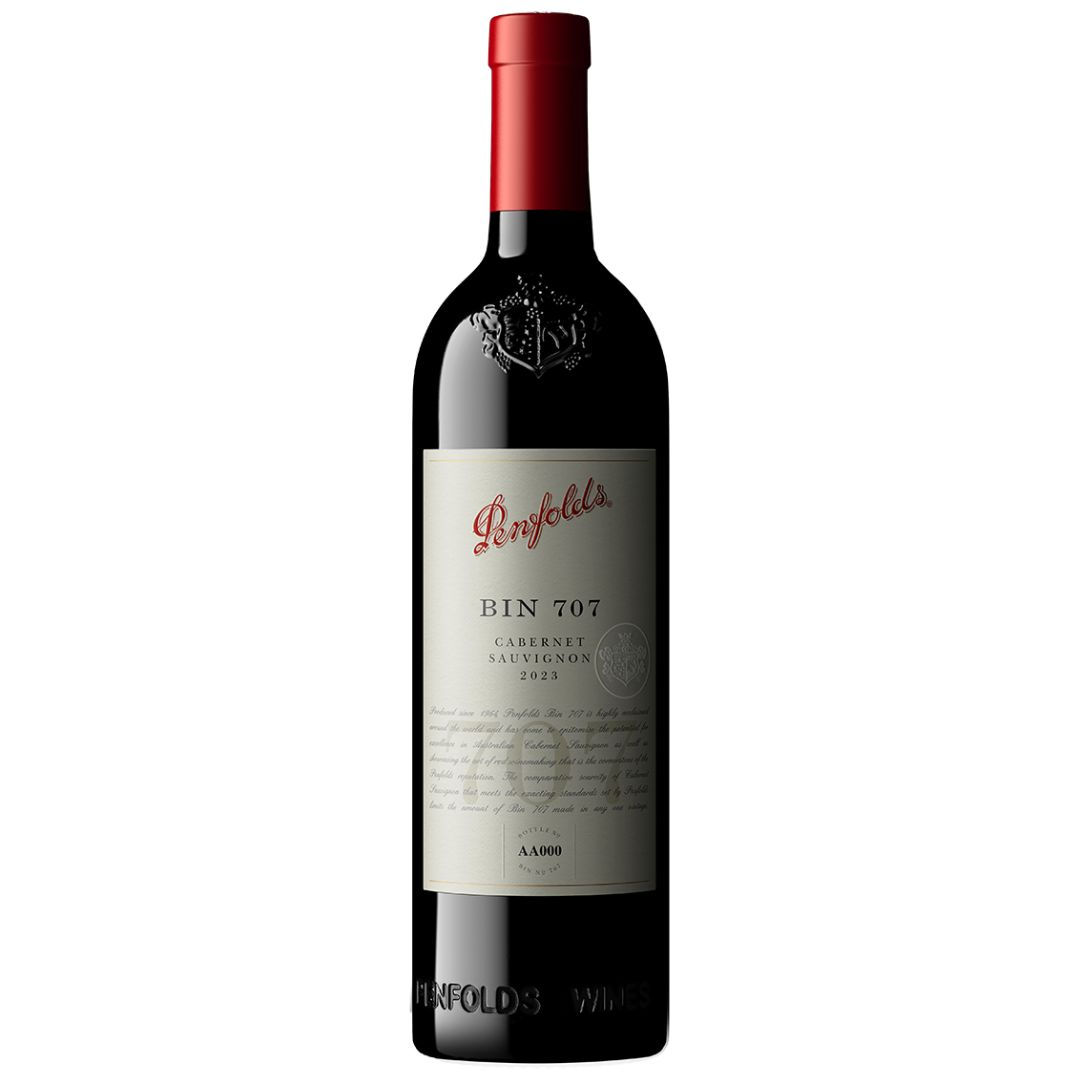 奔富 Bin 707赤霞珠 Penfolds Bin 707 Cabernet Sauvignon 2023 750ml