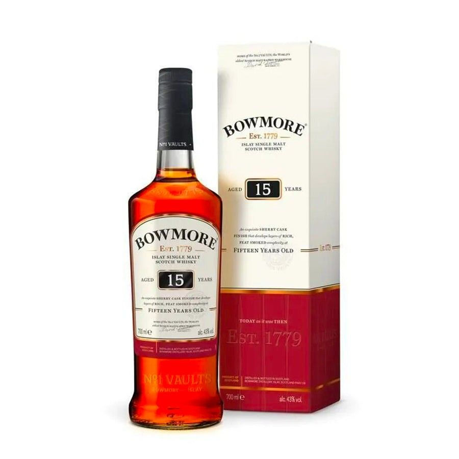 Bowmore 15 Year Old Sherry Cask Finish Single Malt Whisky 波摩15年過雪莉桶單一純麥威士忌 700ml