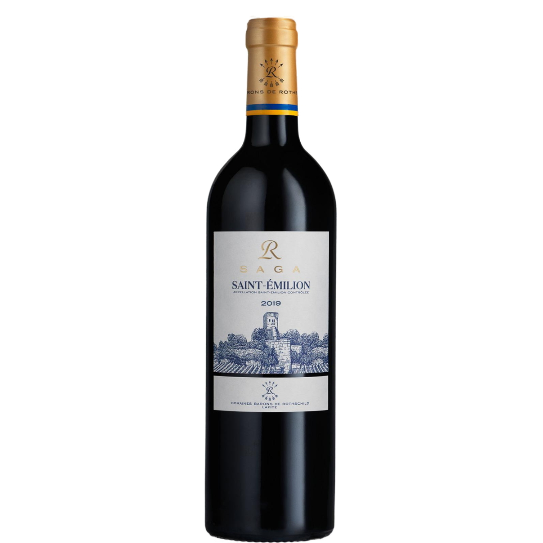 法國拉菲傳說聖埃美隆紅酒Domaines Barons de Rothschild Lafite Saga R Saint-Emilion 2019 750ml