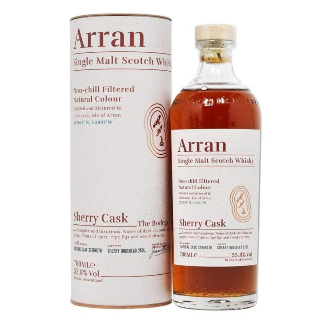 Arran Sherry Cask The Bodega Single Malt Whisky 艾倫西班牙酒吧雪莉桶原酒單一麥芽威士忌 700ml