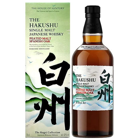 Hakushu Kogei Collection Peated Malt Spanish Oak Single Malt