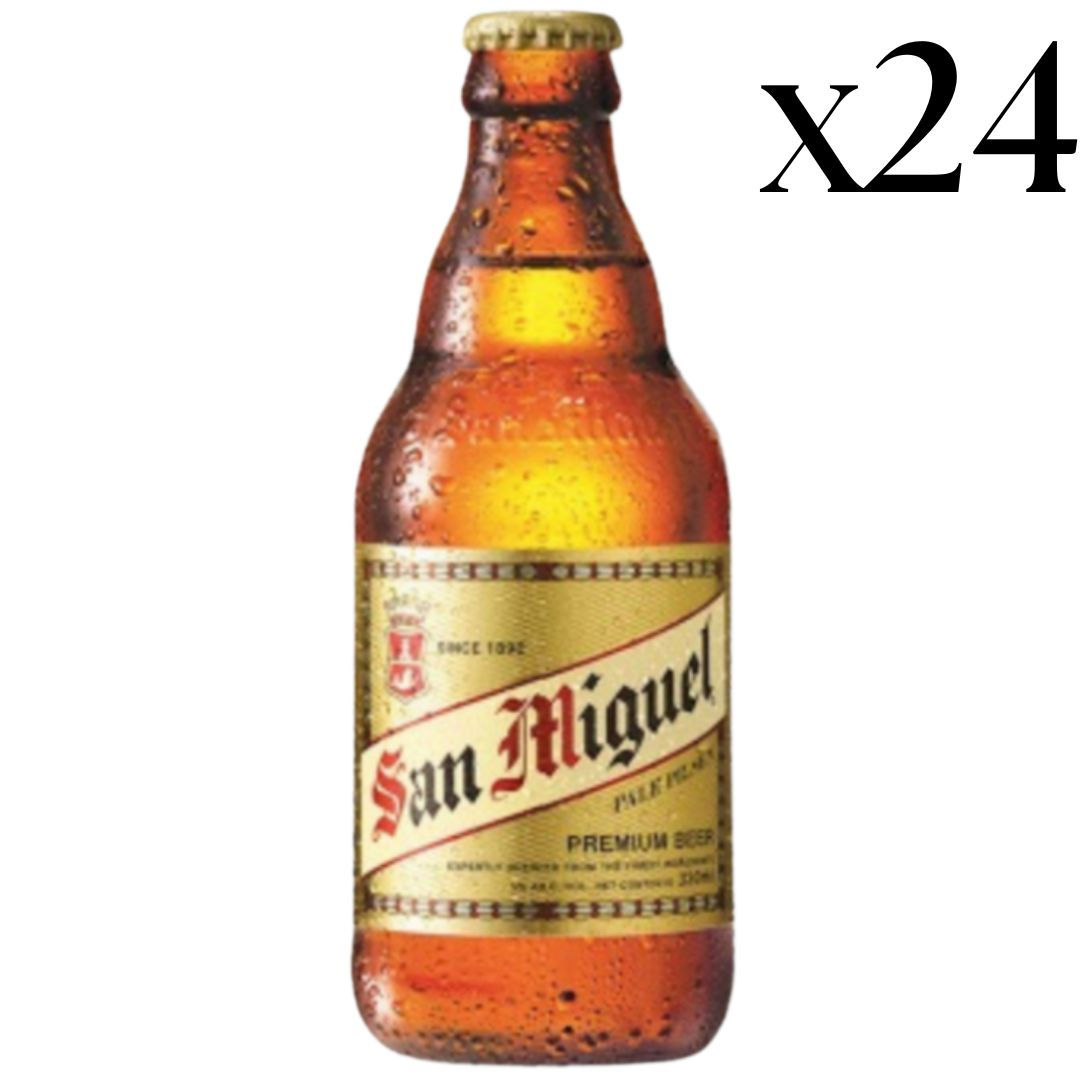 生力啤酒 枝裝原箱 San Miguel Beer Bottle 330ml