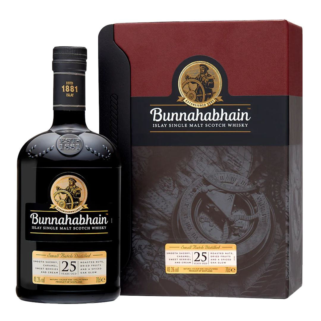 Bunnahabhain 25 Years Single Malt Whisky 布納哈本25年單一純麥威士忌 700ml