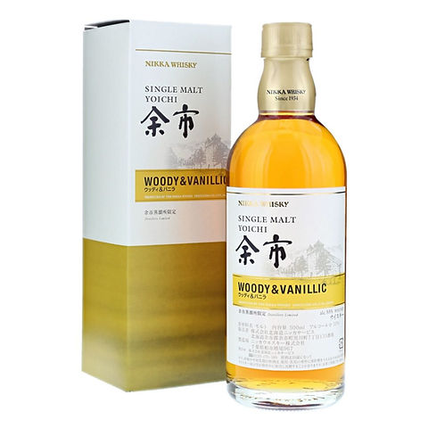 余市蒸餾所限定Woody & Vanillic 單一純麥威士忌Yoichi Woody