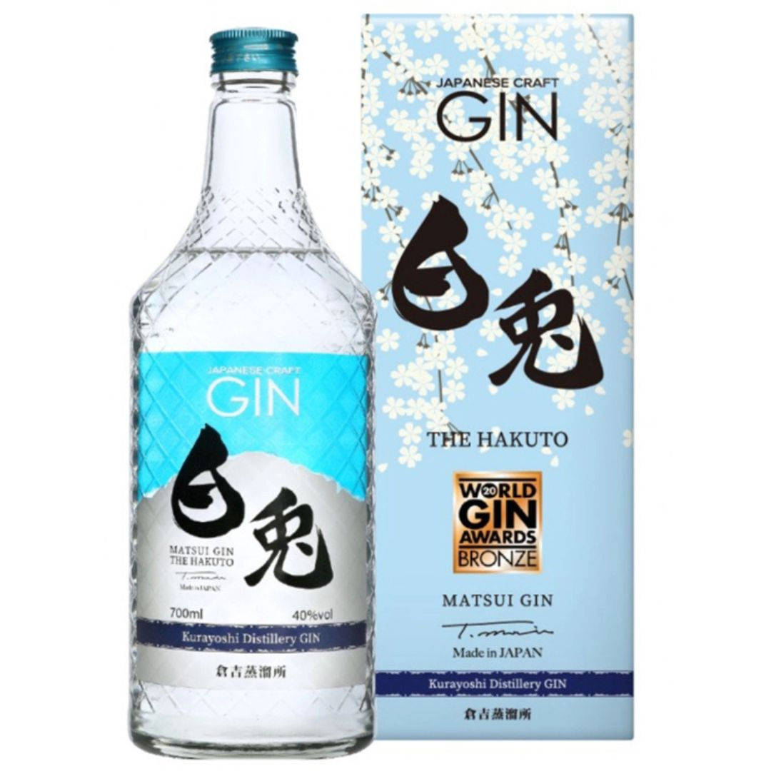 Kurayoshi Distillery The Hakuto Matsui Gin 倉吉蒸餾所 松井酒造 白兔 日本氈酒 700ml