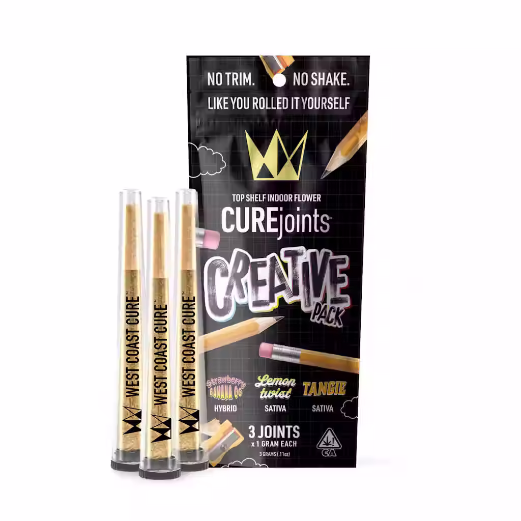WCC-Creative Pack | 1g x 3 Pre-Rolls